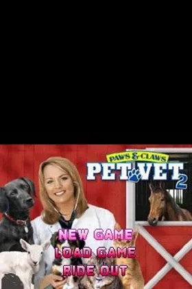 Paws & Claws - Pet Vet 2 (USA) screen shot title